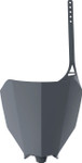 Polisport Gray Plastic Front Number Plate (8667200006)