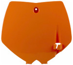 Polisport Orange Plastic Front Number Plate (8661600001)