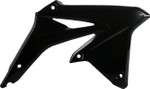 Polisport Black Plastic Radiator Shrouds/Covers (8412500002)