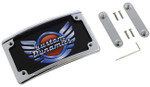 Custom Dynamics Chrome LED Lighted Radius License Plate Frame (LPF-RAD-23CVO-C)