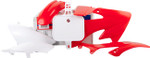 Polisport Red/White Standard Plastic Body Kit (90025)
