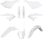 Polisport Restyle White Plastic Complete Body Kit (91128)