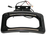 Custom Dynamics Black Dual LED License Place Frame (CD-LP-IND-B)