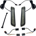 Custom Dynamics Black w/ Smoke Lens LED Front Fork Lightz (CD-FORK-BCM-SB)