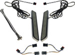 Custom Dynamics Chrome w/ Smoke Lens LED Front Fork Lightz (CD-FORK-BCM-SC)