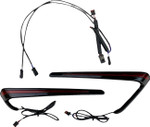 Custom Dynamics Red Lens LED Saddlebag Lights (CD-LRST-BAG-RB)