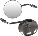 Emgo 4" Smooth Chrome Mirrors (20-21794)
