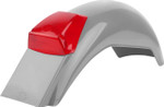 Polisport Preston Petty IT Silver Plastic Rear Fender (8555700004)