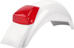Polisport Preston Petty IT White Plastic Rear Fender (8555700008)
