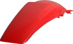 Polisport Fluorescent Red Plastic Rear Fender (8593000003)