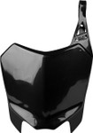 Polisport Black Plastic Front Number Plate (8658800003)