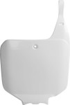 Polisport White Plastic Front Number Plate (8673000002)