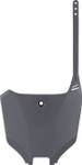 Polisport Gray Plastic Front Number Plate (8670700004)