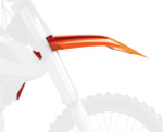 Polisport Orange Plastic Front Fender (8572200001)