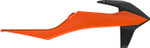 Polisport Orange/Black Plastic Radiator Shrouds/Covers (8422100011)