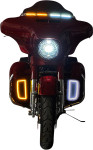 Custom Dynamics Lower Fairing Amber/White LED Light Inserts (CD-LF-AW-B)