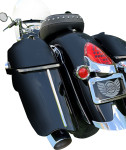 Custom Dynamics Smoke Lens Low Profile LED Saddlebag Lights (CD-IND-SPR-V2-S)