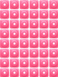 Woodys Grand Digger 5/16" Pink Aluminum Support Plates 48 Pack (ASG-3820-48)