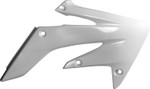 Polisport White Plastic Radiator Shrouds/Covers (8410300001)