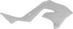 Polisport Restyle White Plastic Radiator Shrouds/Covers (8425800005)