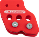 TM Designworks ATV Rear Red Chain Guide (RCG-002-RD)