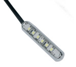 Custom Dynamics Chrome White Lens LED Magic Spot (MS6WHITEC)