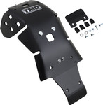TM Designworks Full Coverage Black Skid Plate w/Link Guard (KHLG-455-BK)