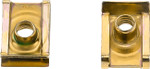 Bolt M6 x 1.0 Gold Clip Nut 10pk (021-60600)