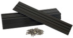Caliber 3" x 15" Black Plastic Marine Bunk Slides 10-Pack (23010)
