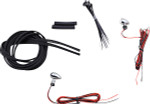 Custom Dynamics Chrome Micro LED Red Turn Signals (CD-MICRO-R-C)