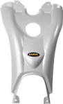 Maier White Carbon Fiber-Look Plastic Gas Tank Cover (19003-31)