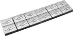 Coastal Moto 1oz Polished Wheel Weights (12 Pack) (WWKIT-10-12P)