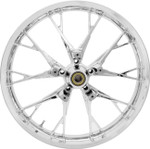 Coastal Moto Marlin Cast 3D Chrome Front Wheel | 21" x 3.5" (3D-MAR213CH)