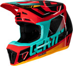 Leatt 7.5 V25 MX Offroad Helmet w/4.5 Goggles