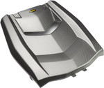 Maier Black Carbon Fiber-Look Plastic Upper Hood (19036-30)