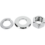Colony Chrome Front Axle Nut and Washer Kit (8769-3)