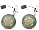 Custom Dynamics Pro Beam Amber/White Dynamic Ringz Turn Signals (PB-AW-ECE-JAE)