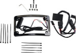 Custom Dynamics Black Run/Brake/Turn LED Radius License Plate Frame (TF05-BCM-B)