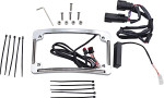 Custom Dynamics Run/Brake/Turn LED Radius License Plate Frame (TF05-BCM4-C)