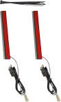 Custom Dynamics 8" Plug & Play Red LED Plasma Rods (PR-PLUG-R-8)