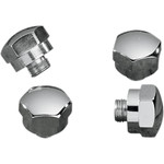 Colony Chrome Rocker Shaft End Plug Kit (7142-4)