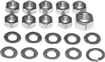 Colony Chrome Transmission Kicker Cover Nut Kit (8112-20)
