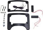 Custom Dynamics License Plate Frame/Turn Signal Eliminator (TS-ELIM-06BCM-B)