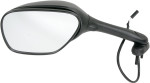 Emgo Left Side View Black Cat Eye Mirror w/Turn Signal (20-69792)