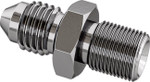 Goodridge Straight Stainless Adapter AN3 to 1/8 NPT (P816-03C)