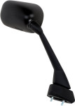 Emgo Right Side View Black Rectangle Mirror (20-37431)