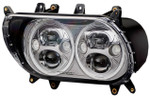 Custom Dynamics Chrome TruBeam LED Headlight (CDTB-RG-15-C)