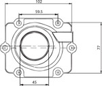 Kimpex Carburetor Adaptor Mounting Flange (104605)