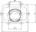 Kimpex Carburetor Adaptor Mounting Flange (104585)