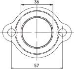 Kimpex Carburetor Adaptor Mounting Flange (301700)